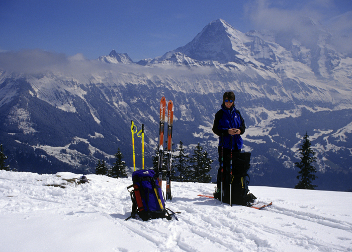 the north face of the Eiger 