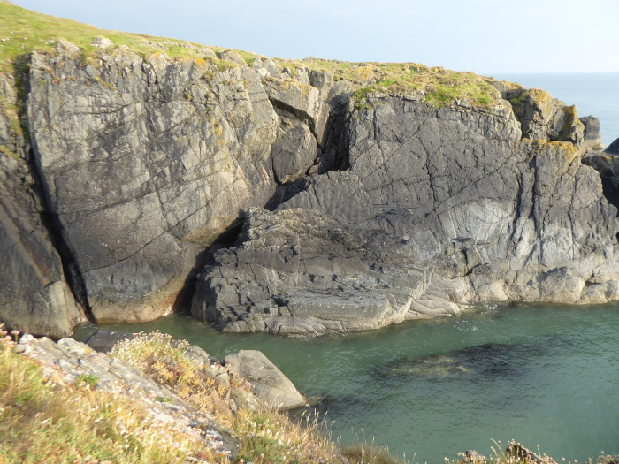 The Black Slabs at the Kiln o the Fuffock, Galloway