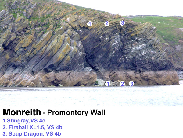A nice spot about 2km south of Monreith