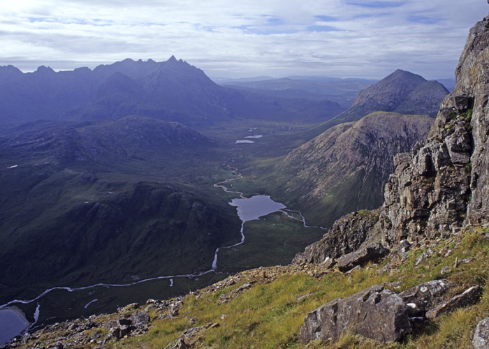 Looking towards Sgurr nan Gillean from Clach Glas, Cuillin Hills, Isle of Skye.Looking towards Sgurr nan Gillean from Clach Glas, Cuillin Hills, Isle of Skye.