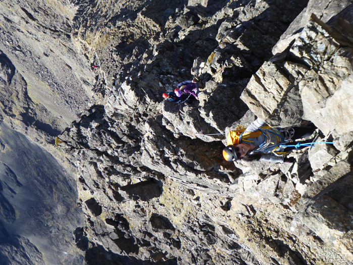 On the west ridge of Sgurr nan Gillean. 