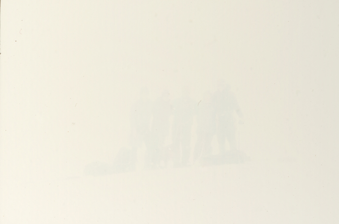 On the summit of Cairn Lochan