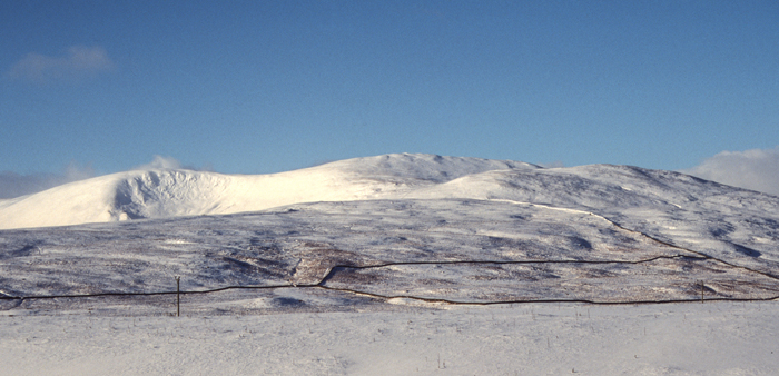 The view westwards form the Rhinns of Kells