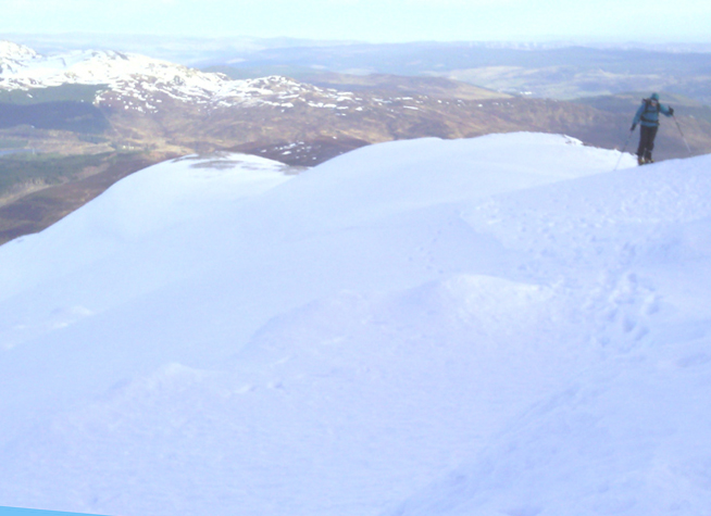 Schiehallion ski ascent