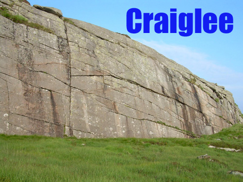 Craiglee, Sound Clint crag in the Galloway Hills
