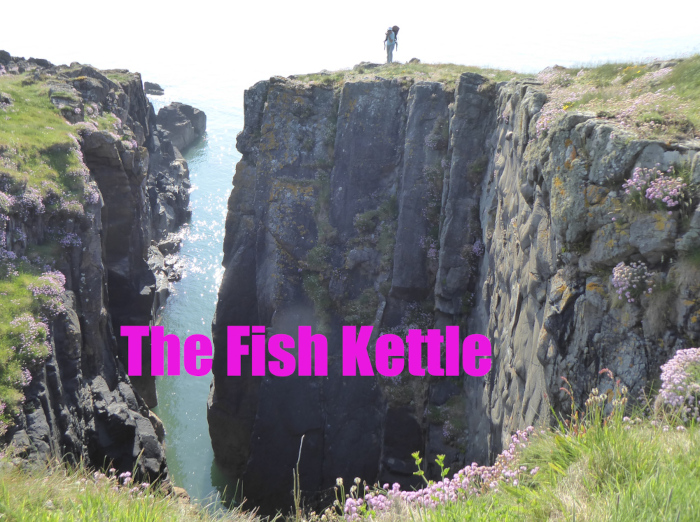 The Fish Kettle and the Kiln o the Fuffock are two climbing areas NW of Stranraer