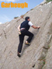 Bouldering at Garheugh Point near Port William