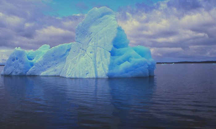 Iceberg in Laguna San Rafael, one of the main starting points for access to the North Patagonian icecap