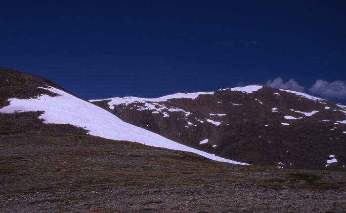 Mt. Elbert, Colorado, in summer conditions