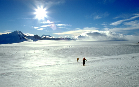 The south patagonian ice-cap 